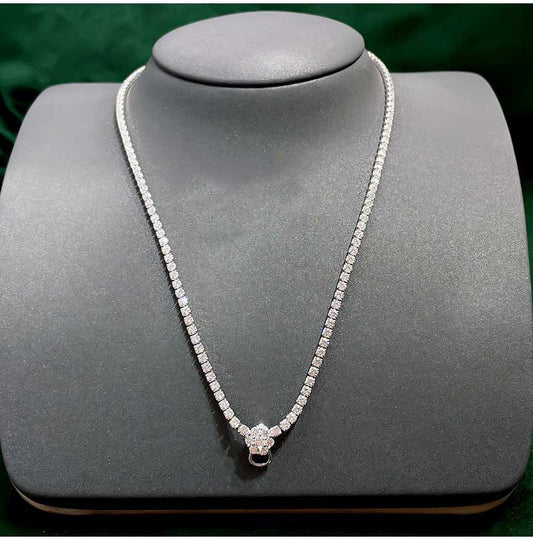 06132 RUCI Diamond-encrusted sweater chain